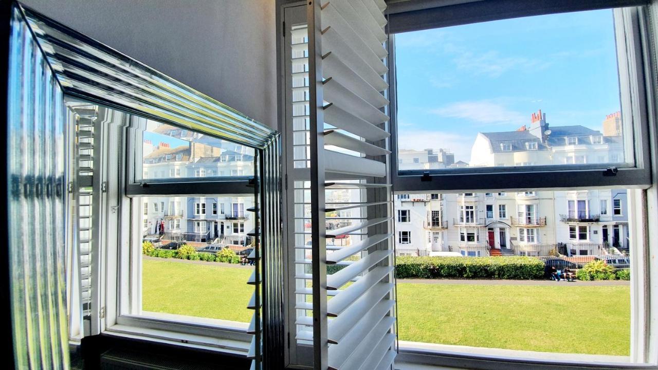 A Room With A View Brighton Exterior photo A window with louvres